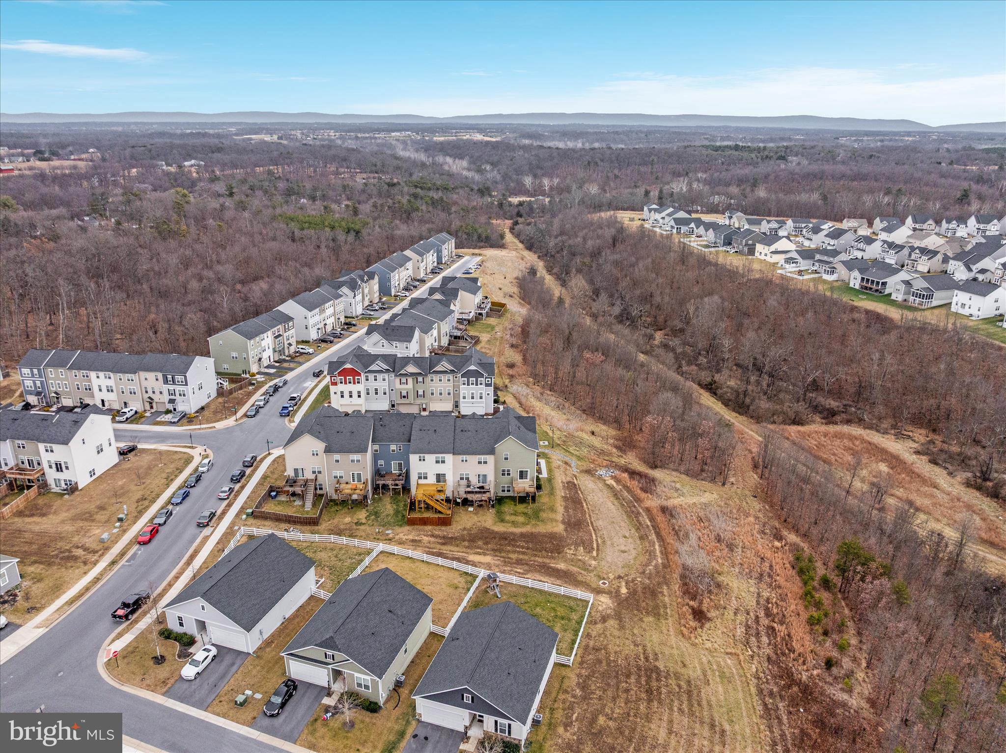 110 Halo Court Stephenson, VA 22656 - Photo 45 of 64 an aerial view of residential houses with city view