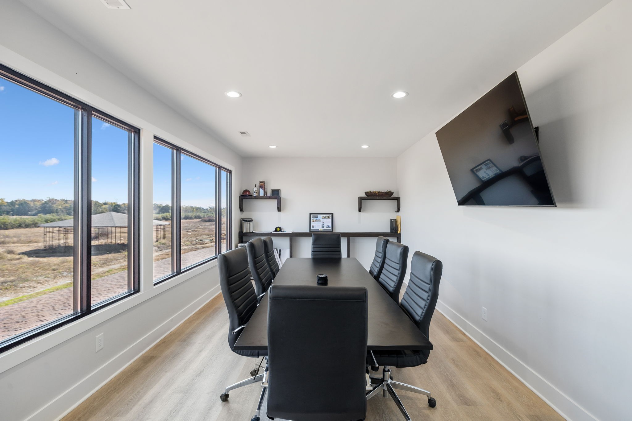 201 Lamb Road Rockvale, TN 37153 - Photo 69 of 87 a view of a dining room with furniture window and wooden floor