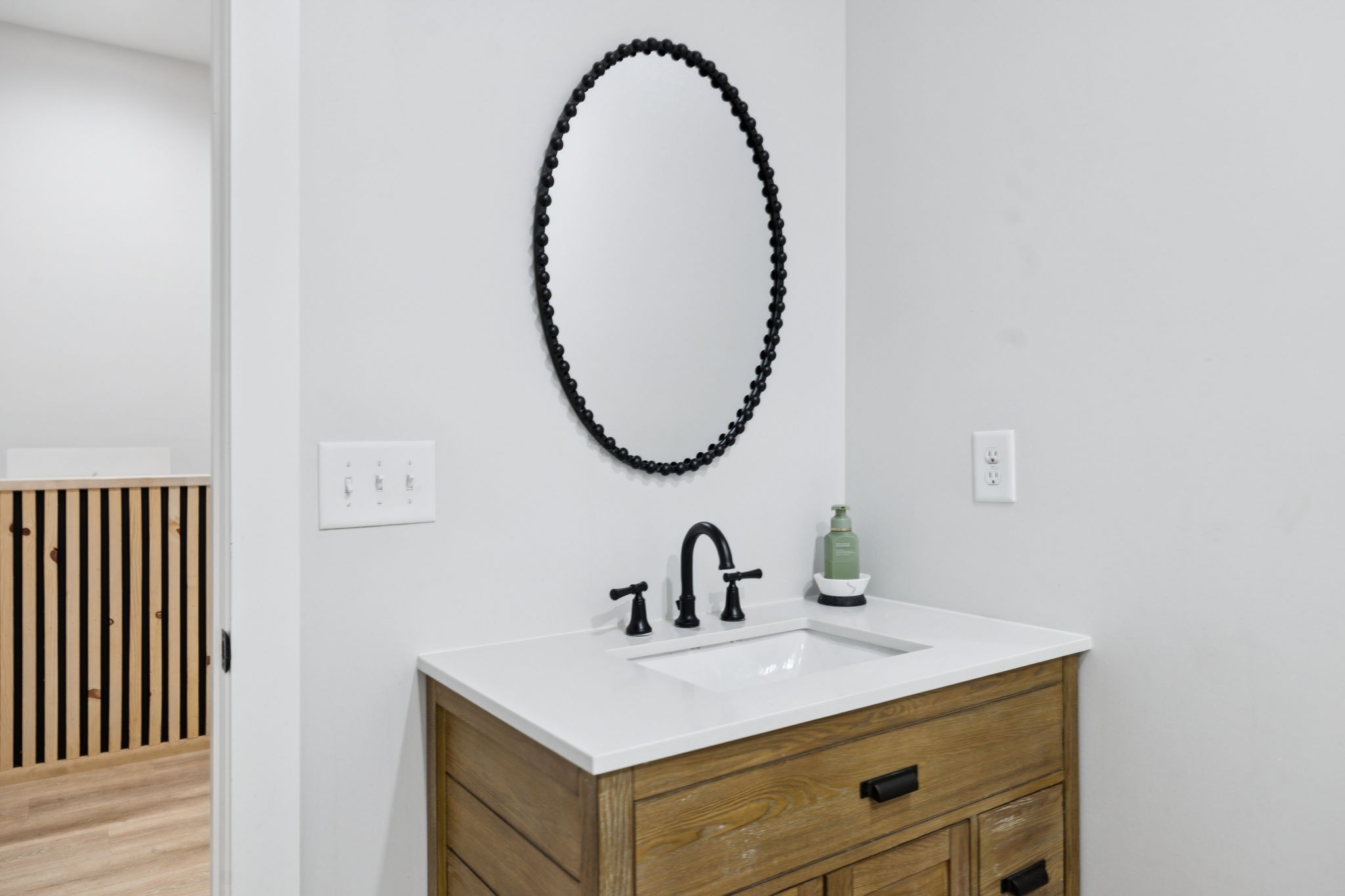 201 Lamb Road Rockvale, TN 37153 - Photo 70 of 87 a bathroom with a sink and a mirror