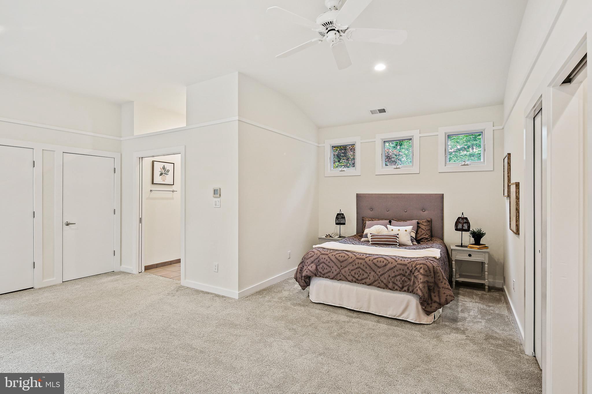 19244 Chandlee Mill Road Sandy Spring, MD 20860 - Photo 26 of 72 Upper Level Bedroom 2 w/Carpeting