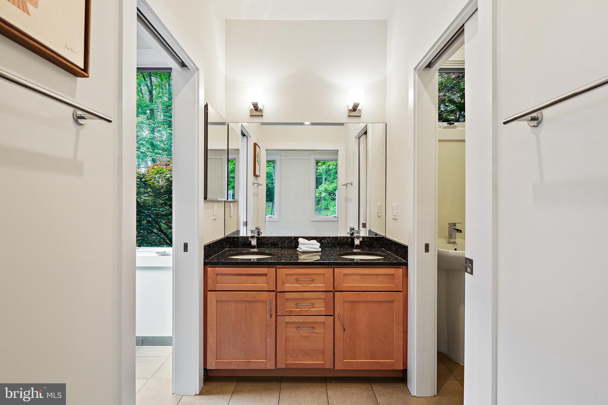 19244 Chandlee Mill Road Sandy Spring, MD 20860 - Photo 28 of 72 Upper Level Full Bath 2 w/Dual Vanity