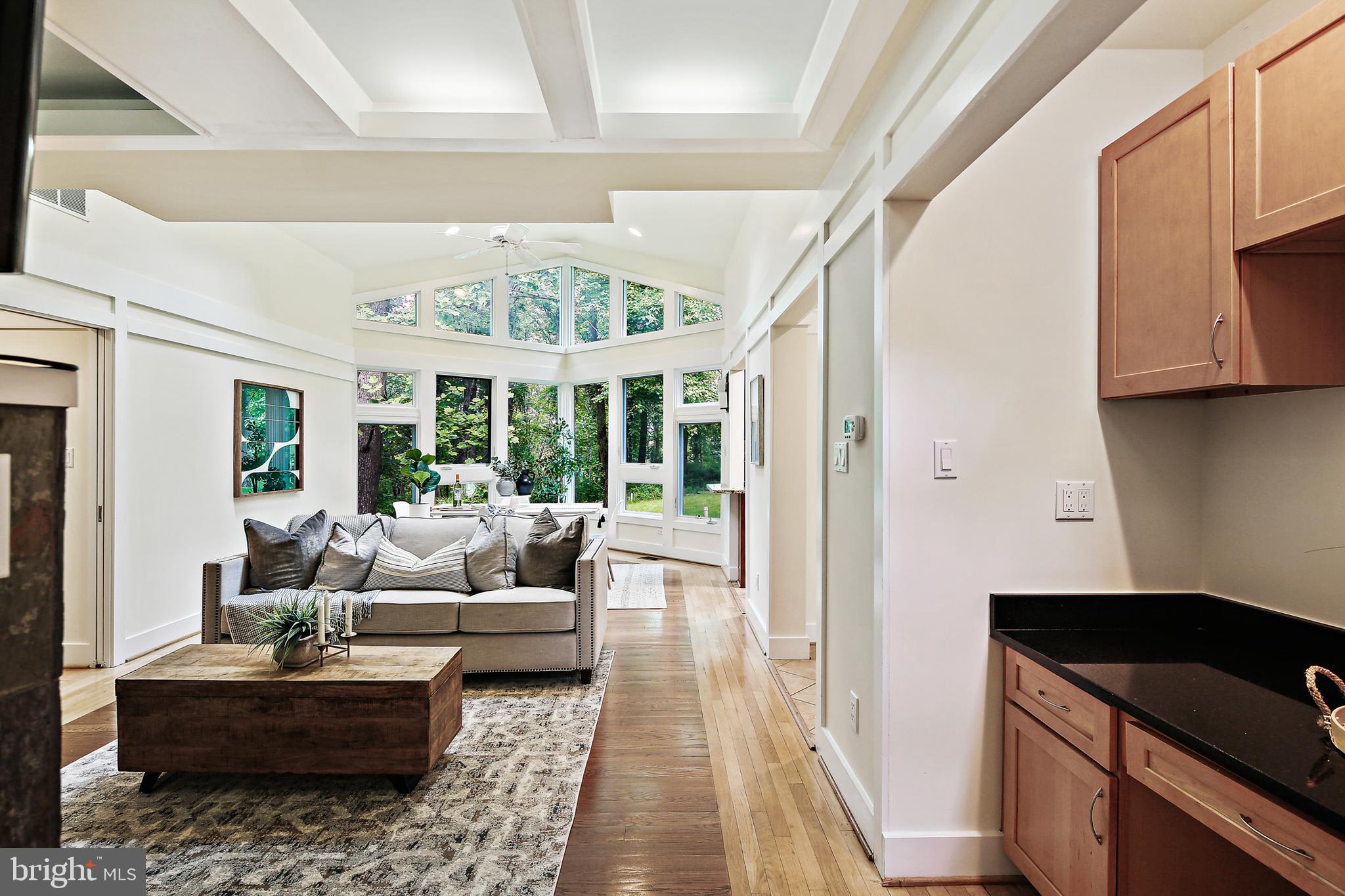 19244 Chandlee Mill Road Sandy Spring, MD 20860 - Photo 31 of 72 In law Suite Living Room w/Dry Bar or Desk Area