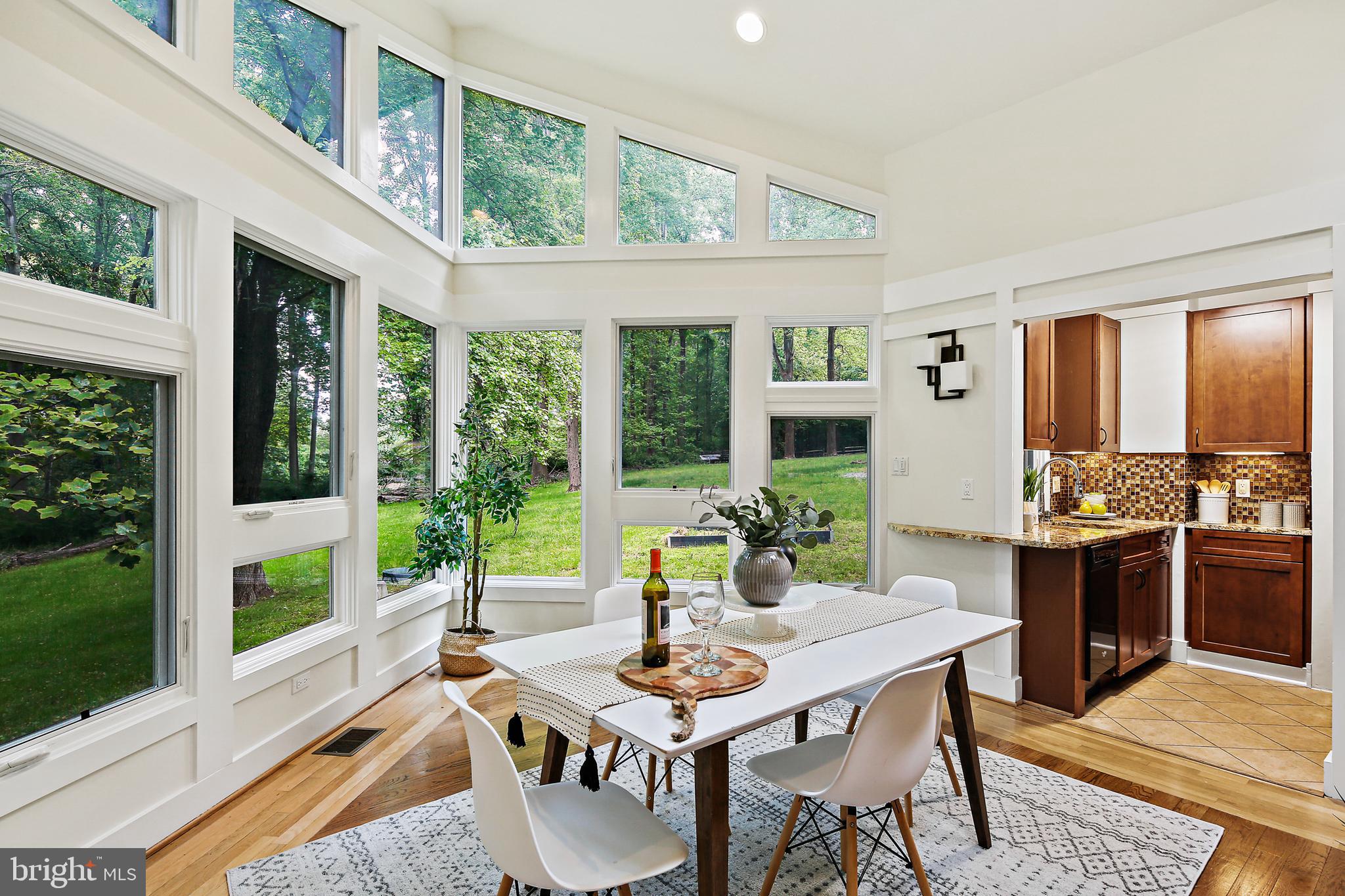 19244 Chandlee Mill Road Sandy Spring, MD 20860 - Photo 33 of 72 In-law Dining Area with Soaring Views