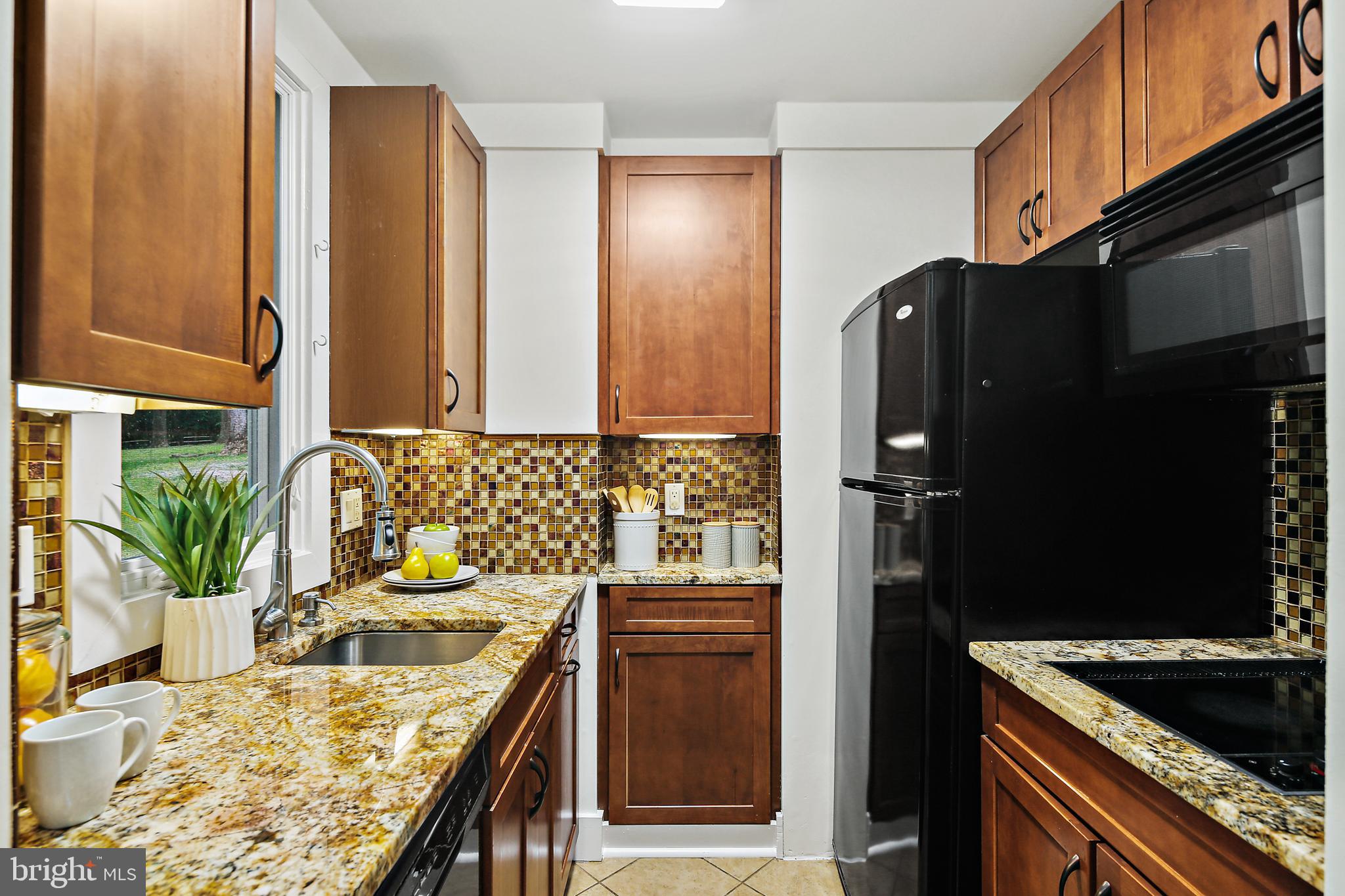 19244 Chandlee Mill Road Sandy Spring, MD 20860 - Photo 34 of 72 In-Law Suite Kitchenette w/Granite Counters