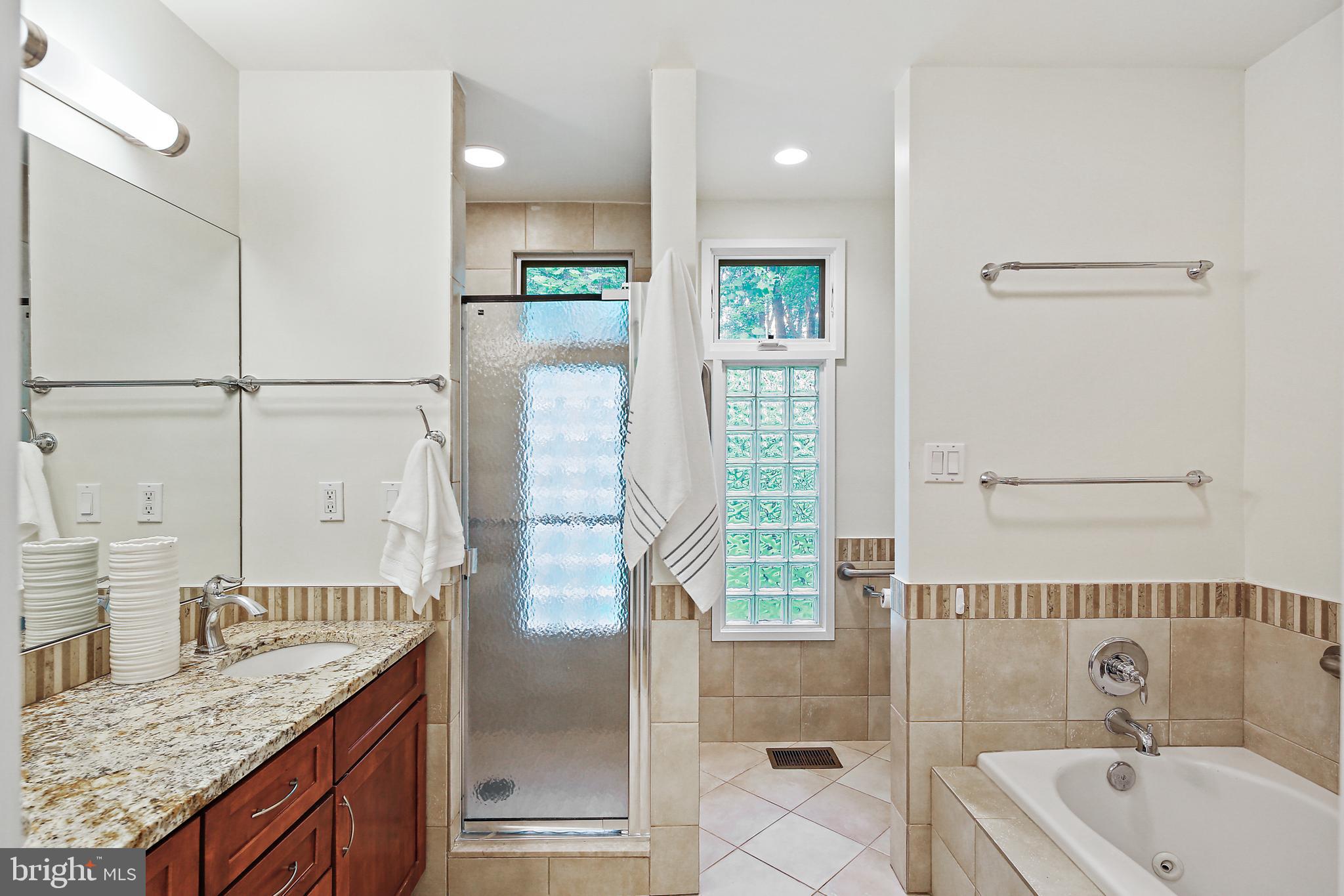 19244 Chandlee Mill Road Sandy Spring, MD 20860 - Photo 37 of 72 In-Law Full Bath wJetted Tub