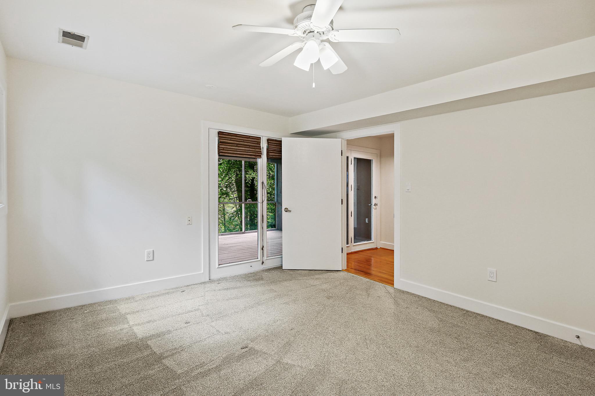 19244 Chandlee Mill Road Sandy Spring, MD 20860 - Photo 42 of 72 Bedroom 3 Main Level w/ Access to Screened-In Deck