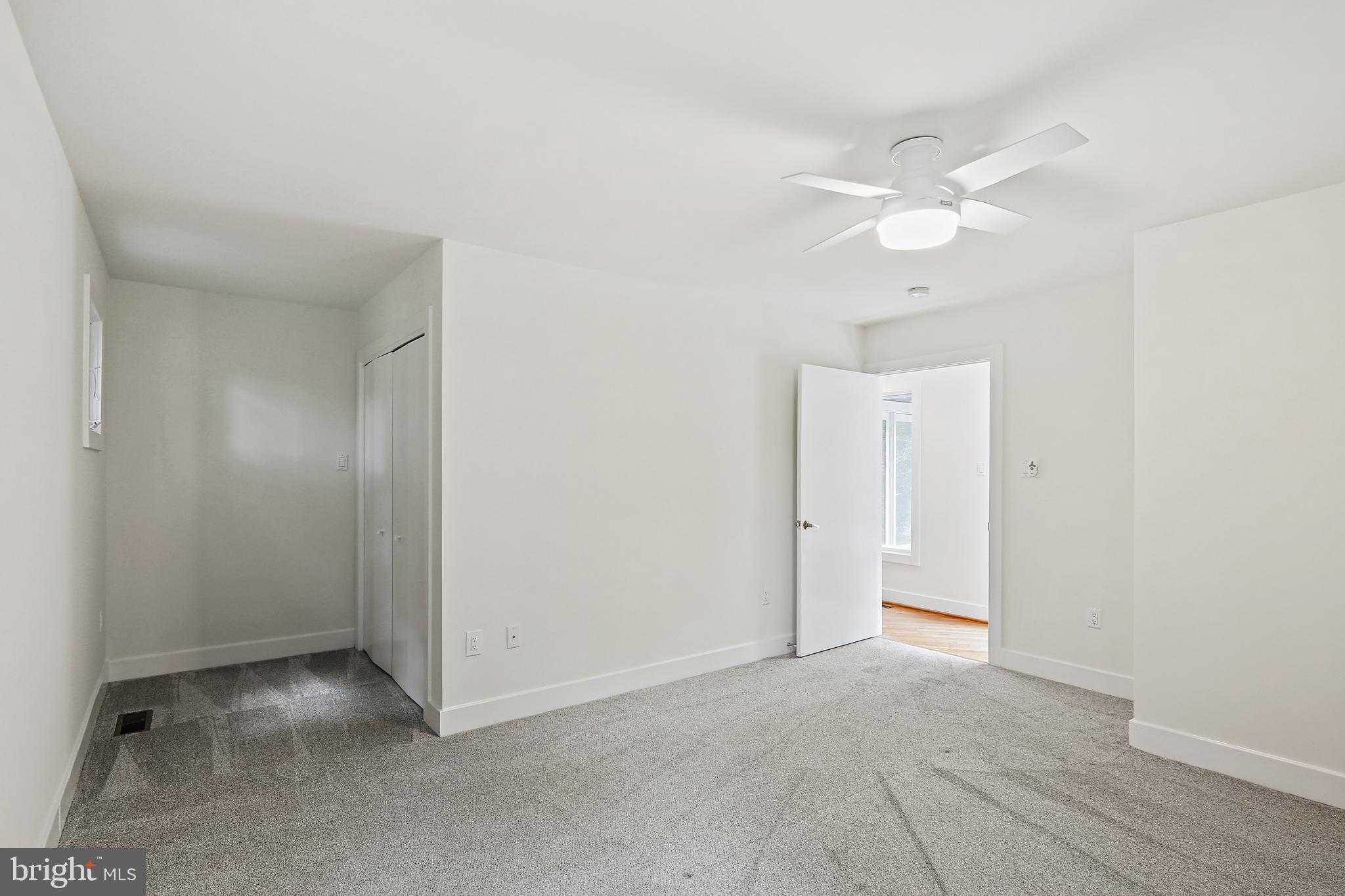 19244 Chandlee Mill Road Sandy Spring, MD 20860 - Photo 45 of 72 Main Level Bedroom 4 w/Ceiling Fan