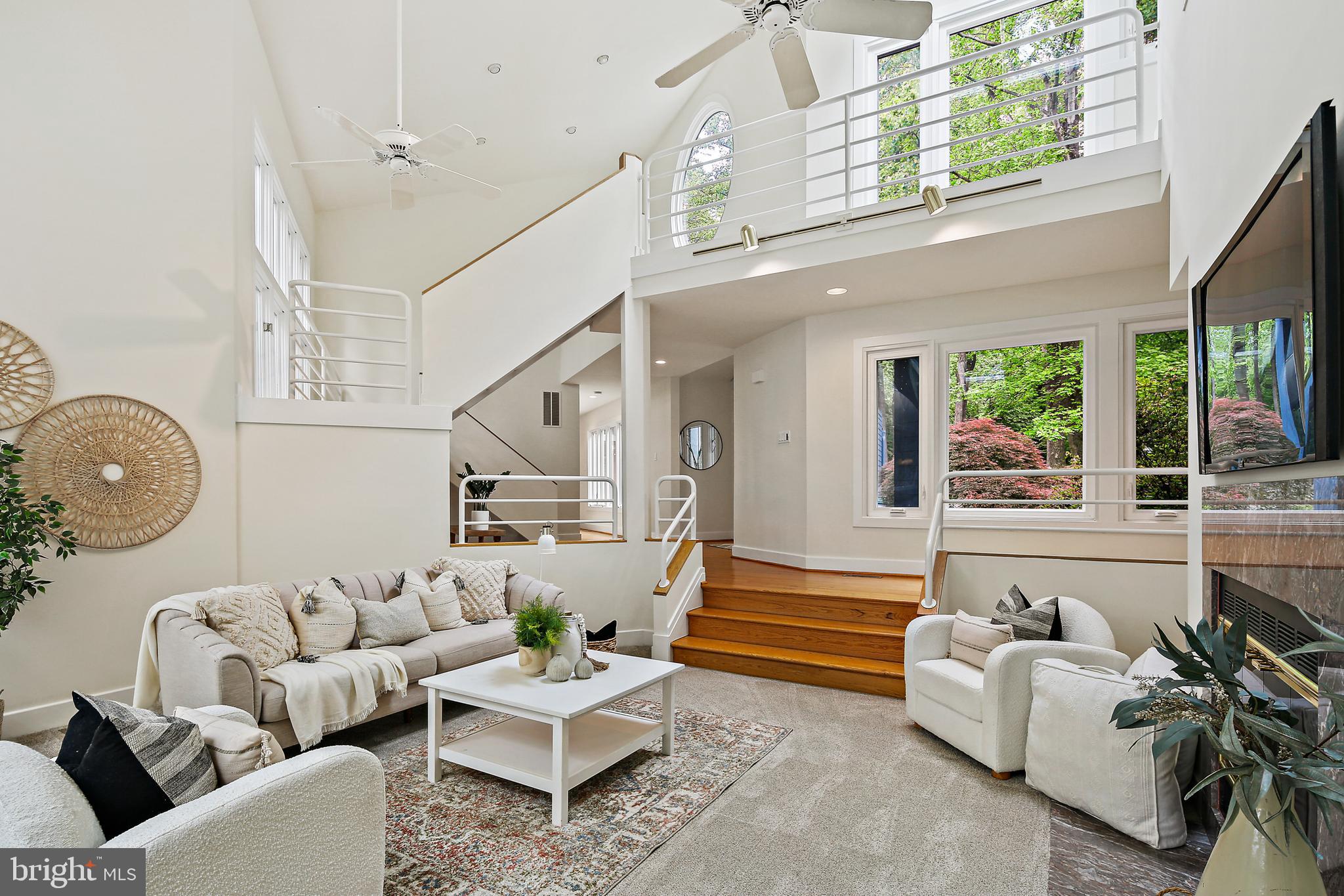 19244 Chandlee Mill Road Sandy Spring, MD 20860 - Photo 8 of 72 Living Room w/Vaulted Ceilings