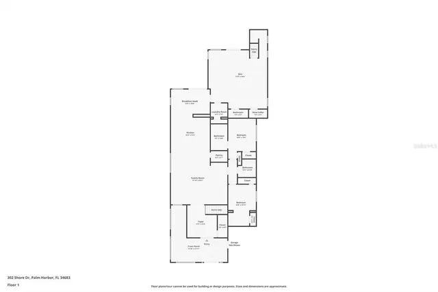 $1,875,000 | 302 Shore Drive, Palm Harbor, FL 34683