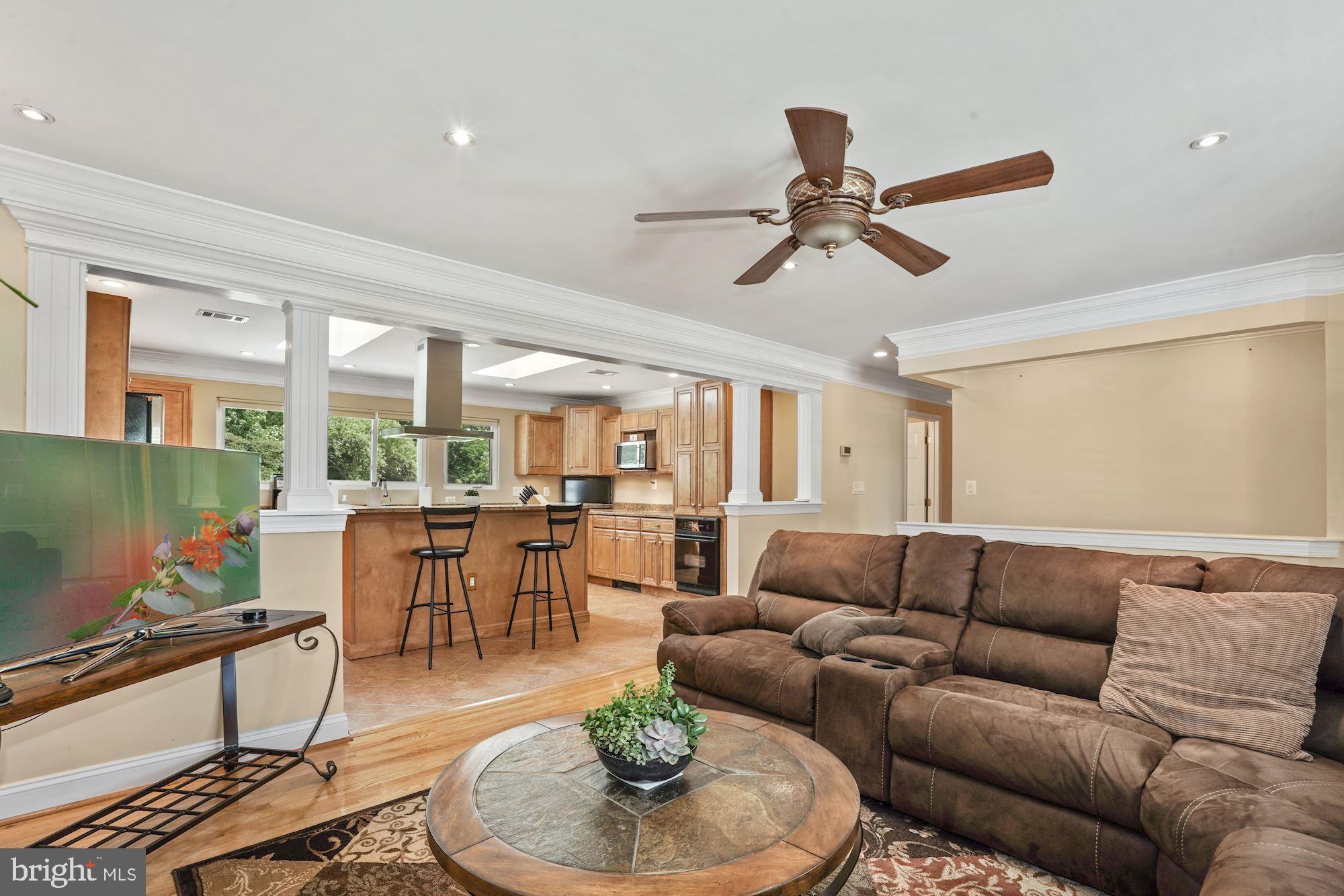 6620 Newington Road Lorton, VA 22079 - Photo 2 of 57 Beautiful Living Room with Hardwood Floors