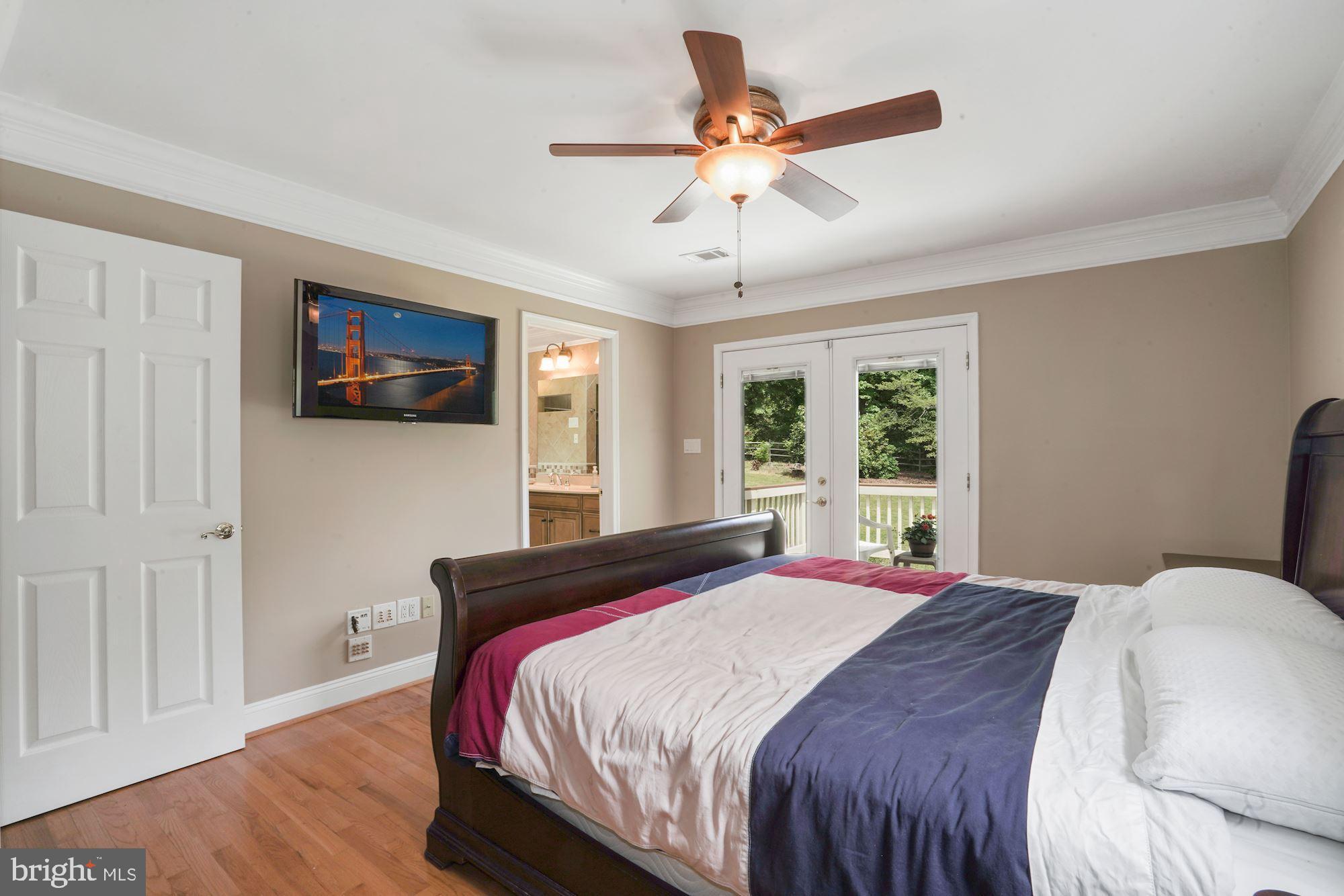 6620 Newington Road Lorton, VA 22079 - Photo 14 of 57 Hardwood Floors and Private Deck for Relaxing