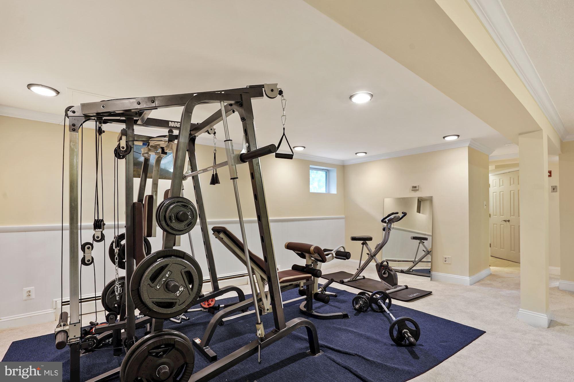 6620 Newington Road Lorton, VA 22079 - Photo 30 of 57 Weight Room Equipment Will Convey