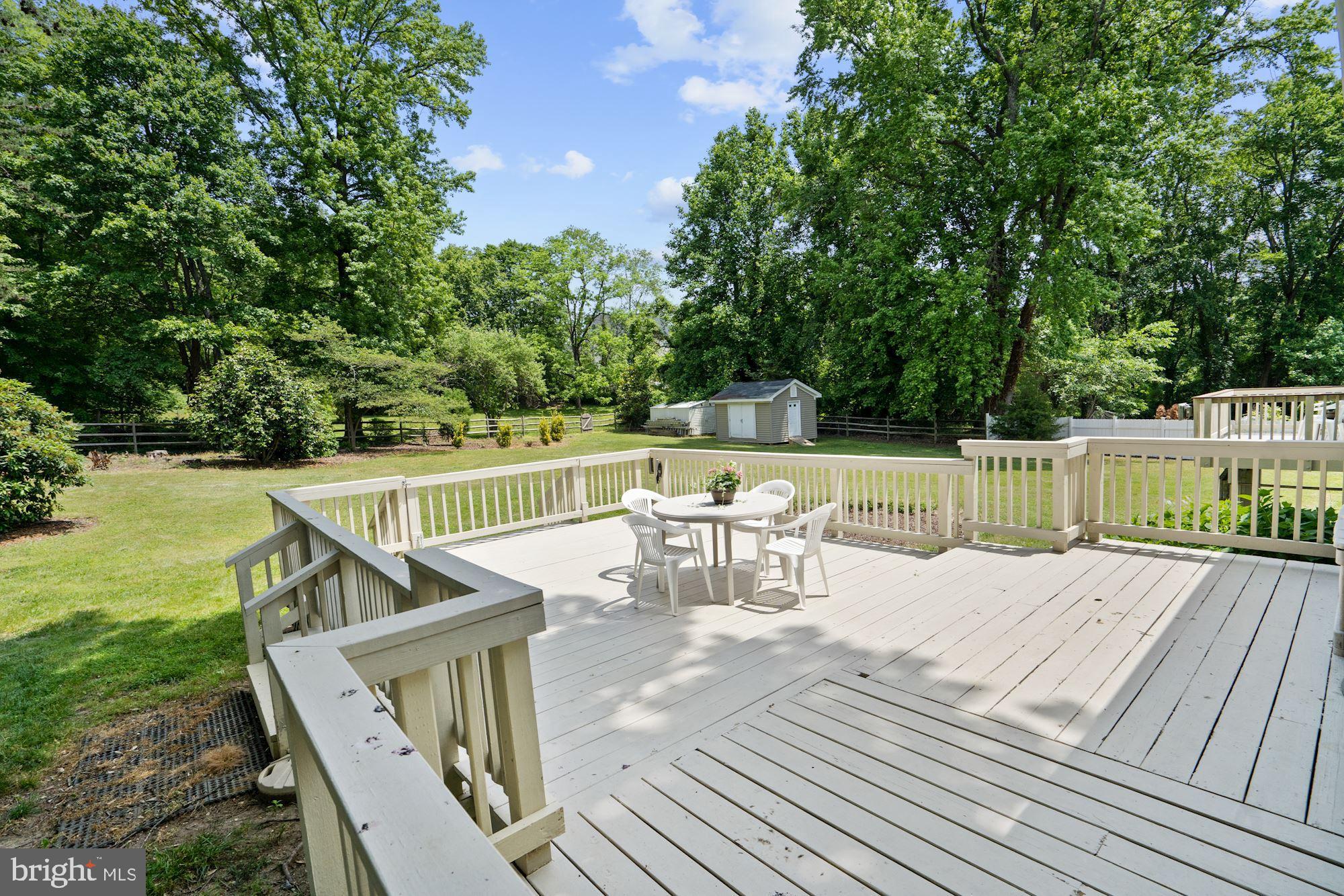 6620 Newington Road Lorton, VA 22079 - Photo 40 of 57 Large Deck for Entertaining and Grilling Out
