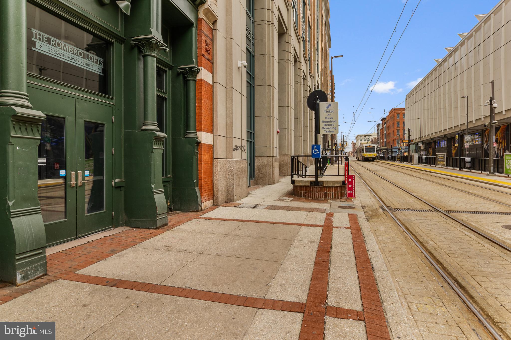 22 South Howard Street, Unit R503 Baltimore, MD 21201 - Photo 29 of 29 a view of a pathway both side of building