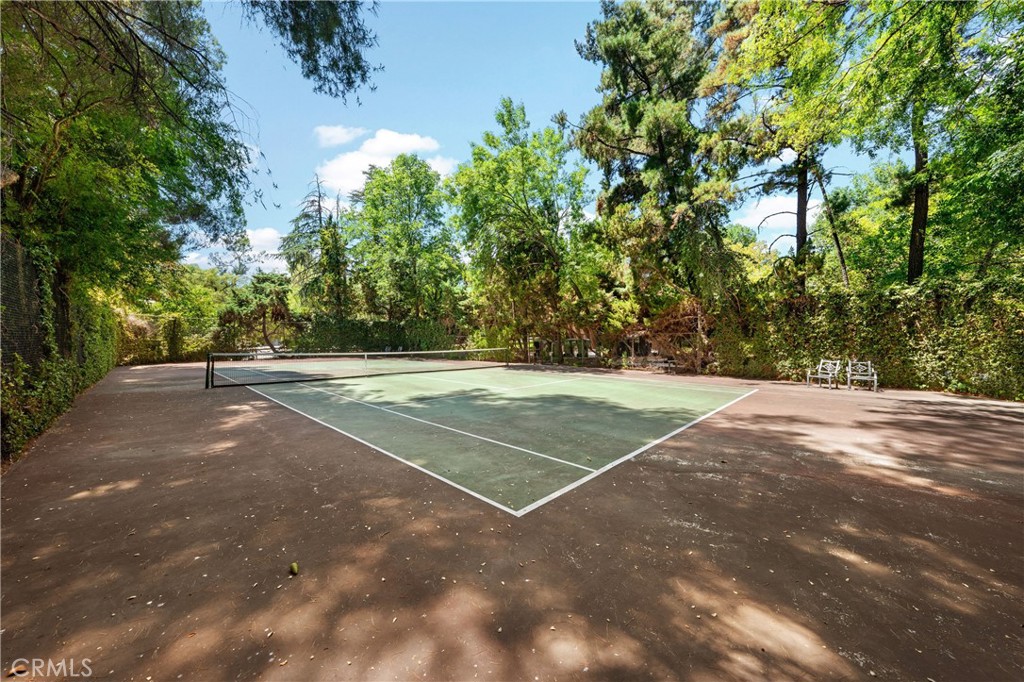 24865 Long Valley Road Hidden Hills, CA 91302 - Photo 29 of 49 a view of a tennis court