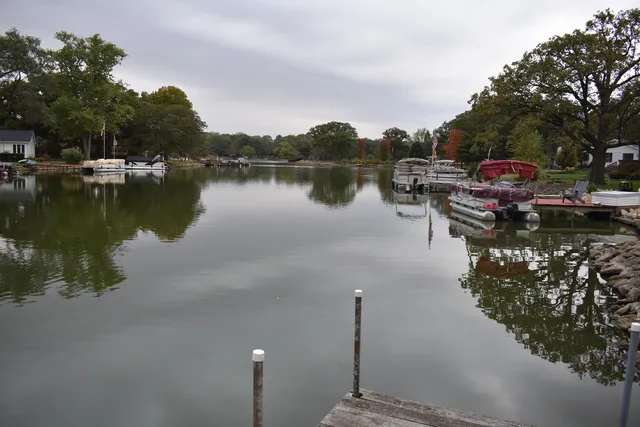 a house with trees in the background