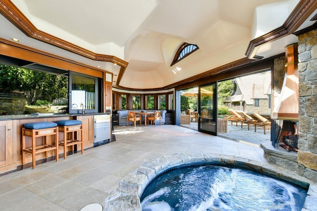 9 Drumhack Road Gloucester, MA 01930 - Photo 19 of 28 a living room with a large window and furniture