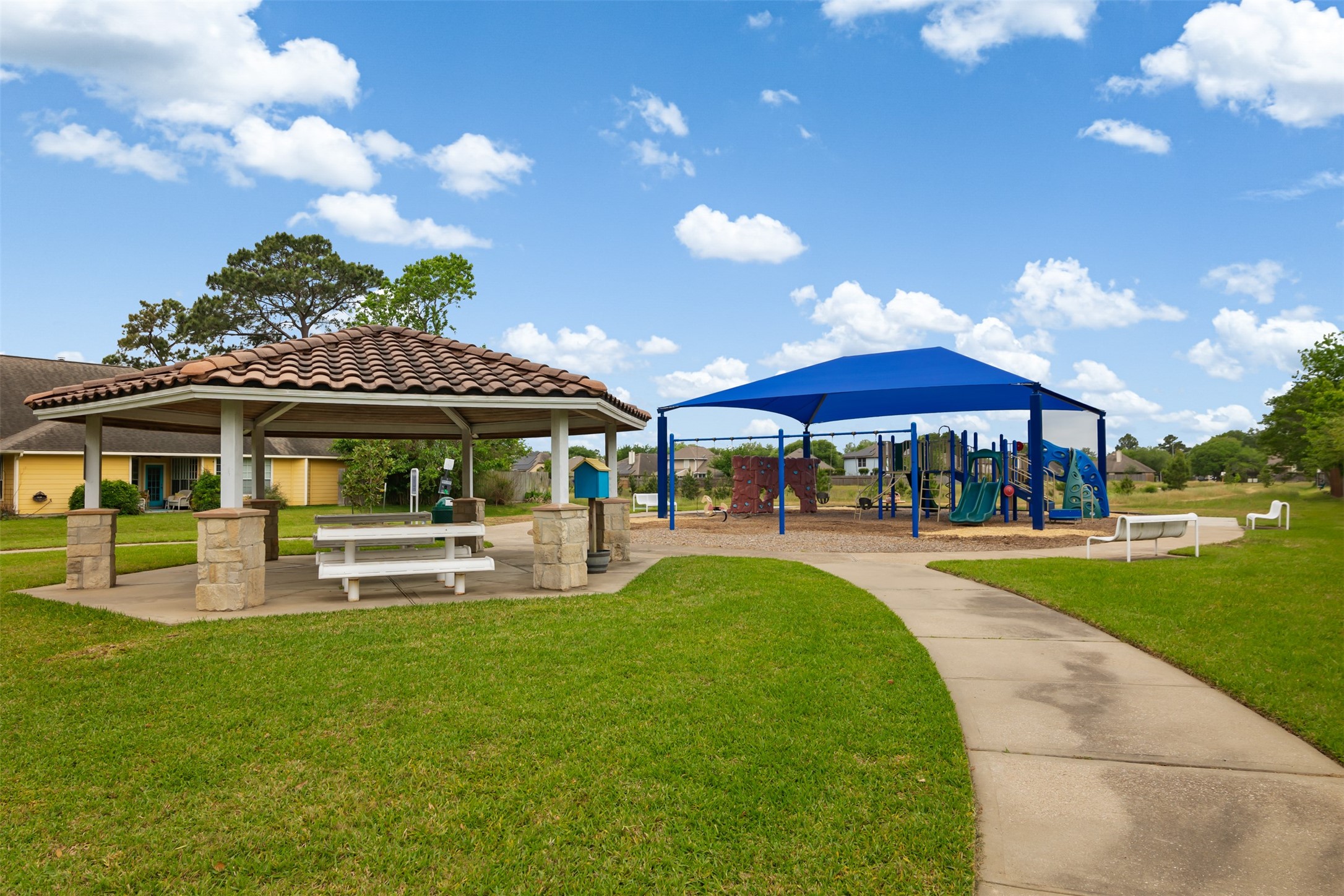 19306 Young Oak Street Spring, TX 77379 - Photo 27 of 28 Neighborhood features a covered park, playground and gazebo.