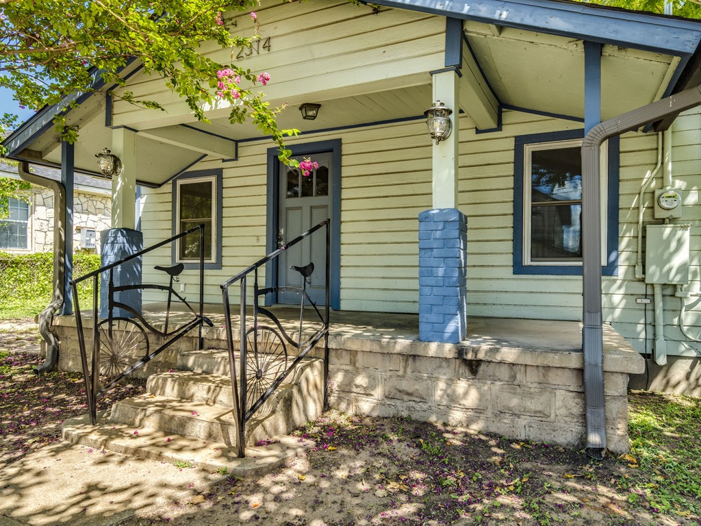 2314 Santa Rosa Street Austin, TX 78702 - Photo 27 of 27 View of exterior entry featuring a porch