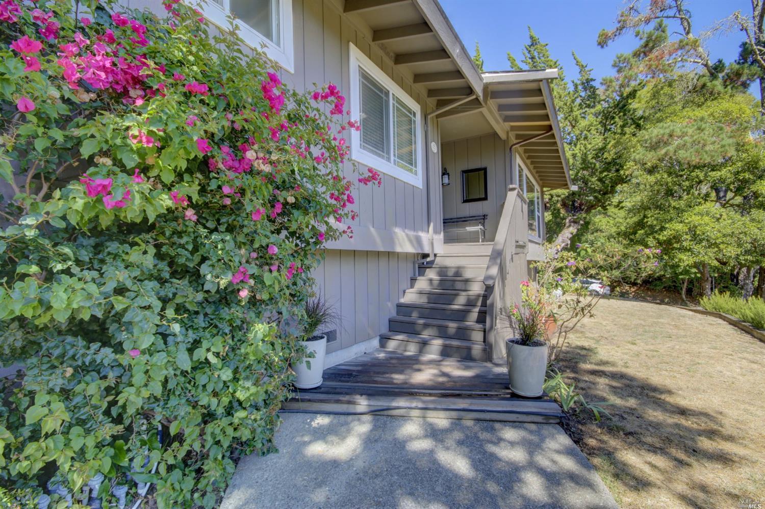 35 Underhill Road Mill Valley, CA 94941 - Photo 1 of 1 a view of flower garden in front of house