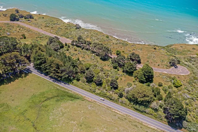 a view of balcony with wooden floor