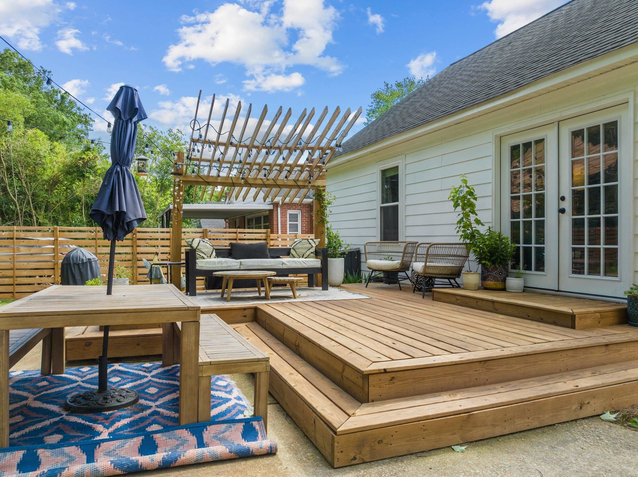 809 Coleman Street Raleigh, NC 27610 - Photo 1 of 70 a outdoor space with furniture and a fireplace