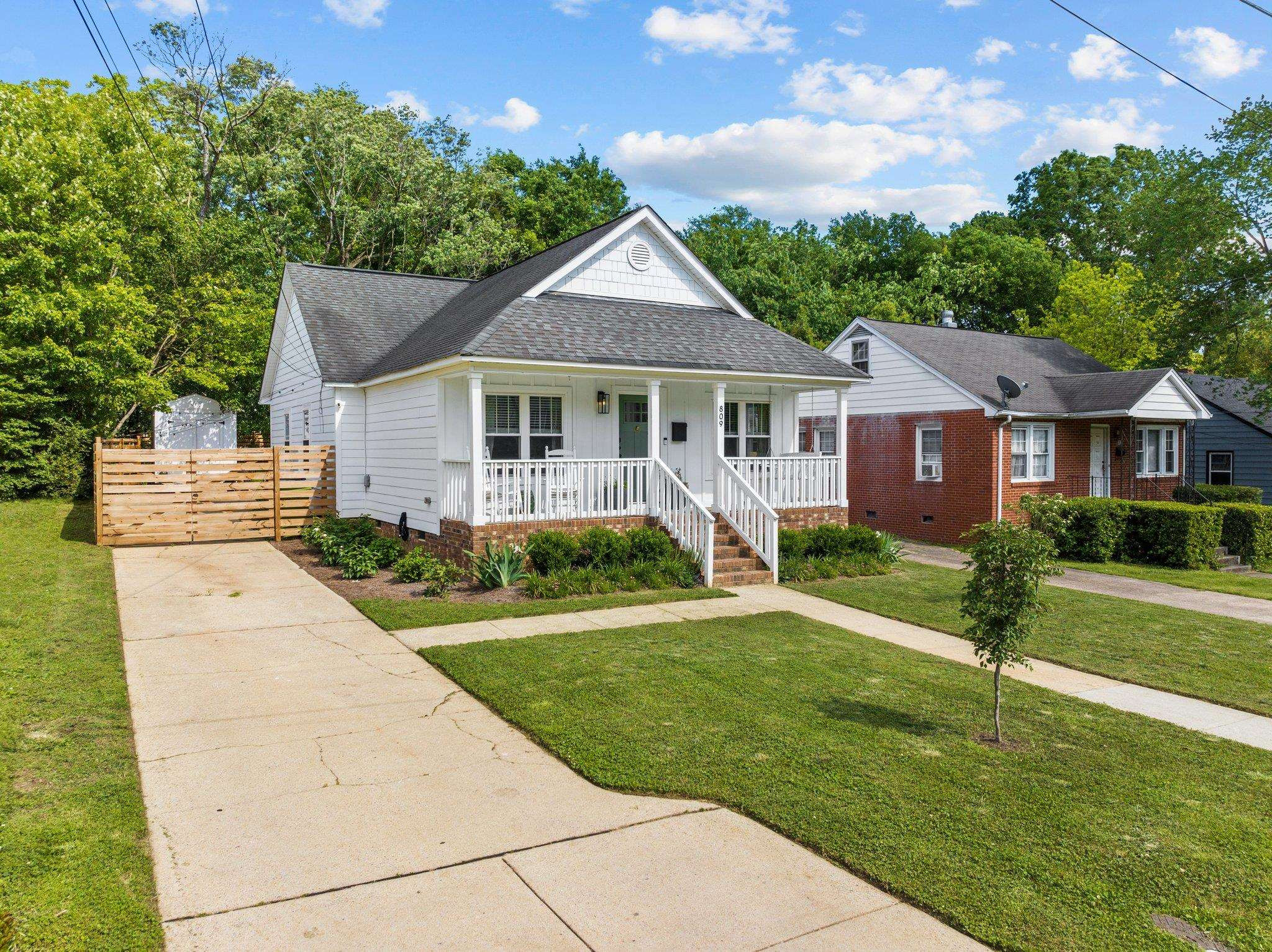 809 Coleman Street Raleigh, NC 27610 - Photo 39 of 70 front view of a house and a yard