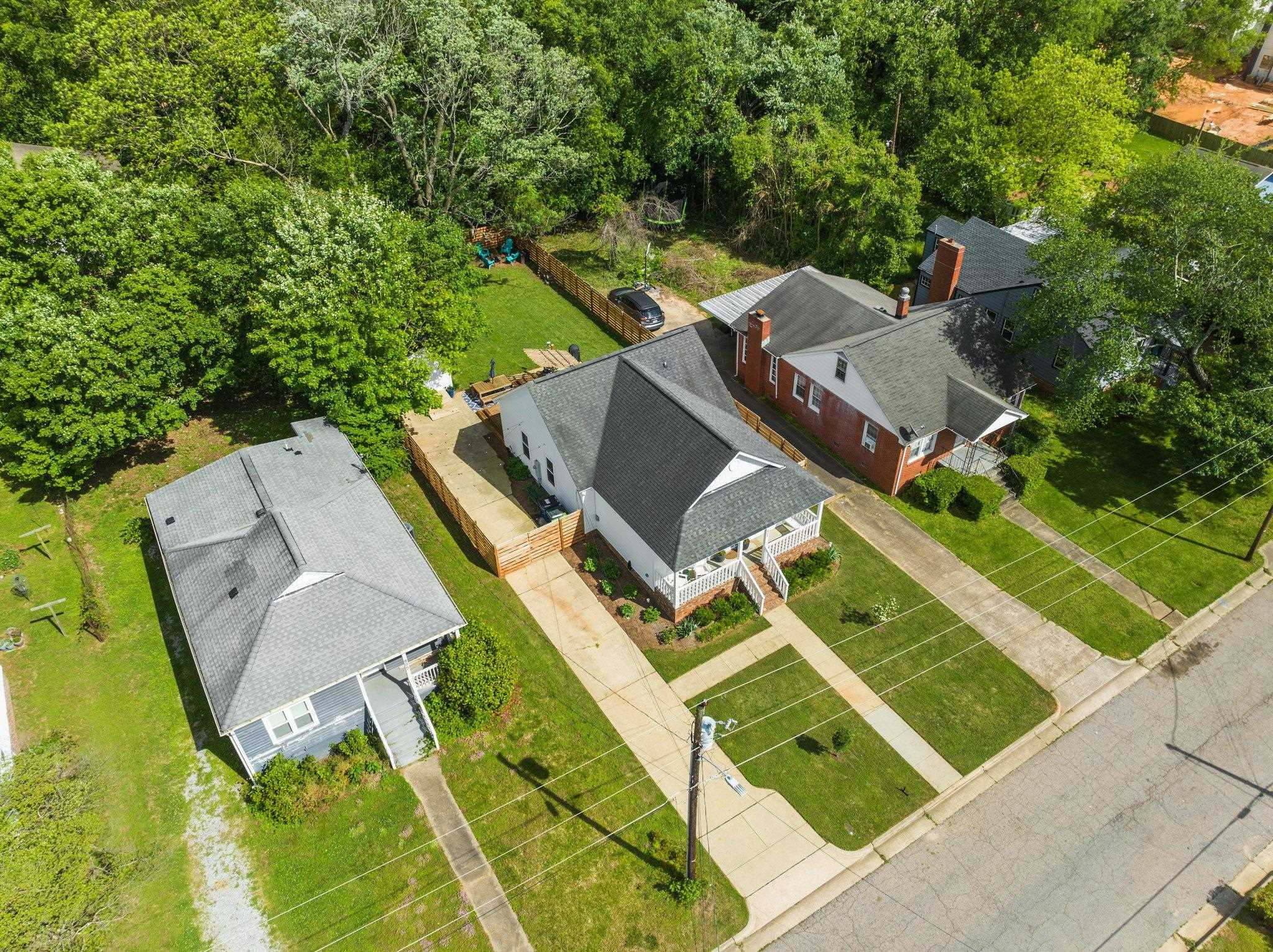 809 Coleman Street Raleigh, NC 27610 - Photo 45 of 70 an aerial view of a house with a yard