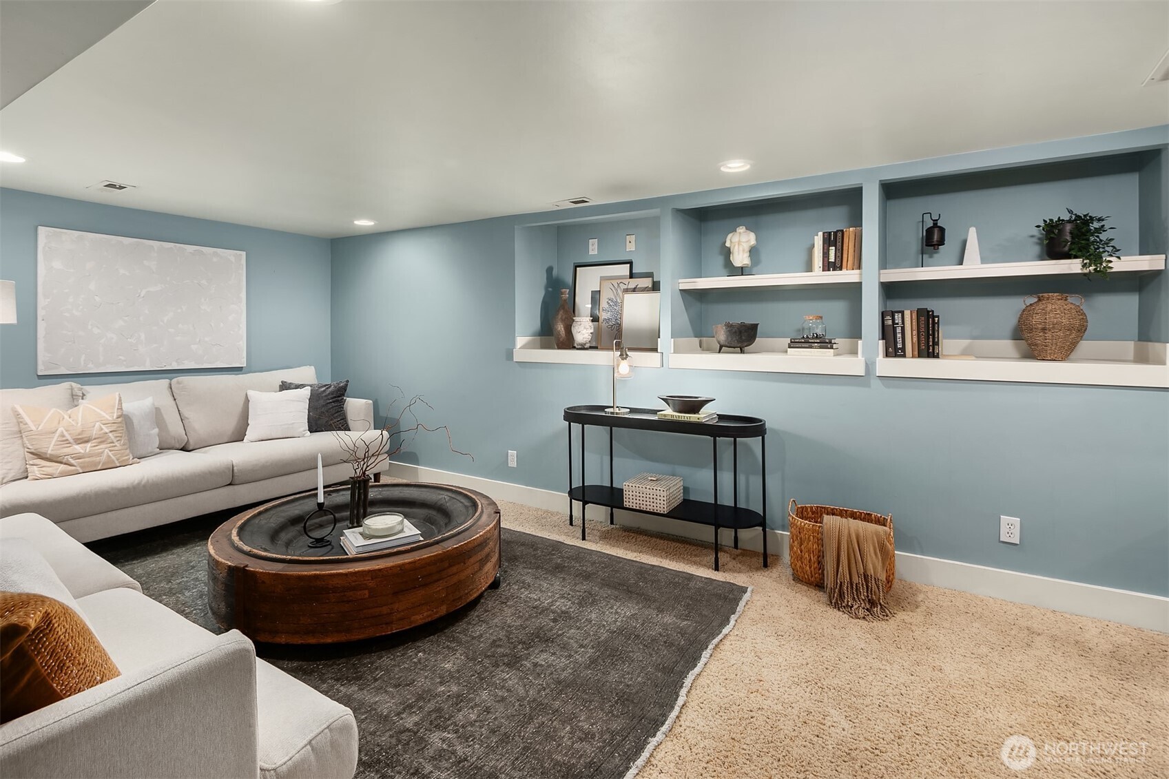 902 North 93rd Street Seattle, WA 98103 - Photo 21 of 34 a living room with furniture and a table