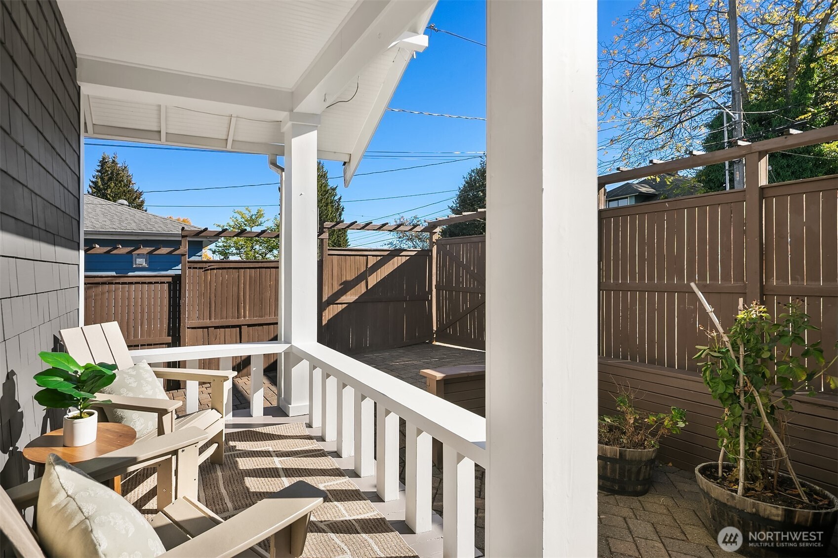 902 North 93rd Street Seattle, WA 98103 - Photo 33 of 34 a view of balcony with furniture