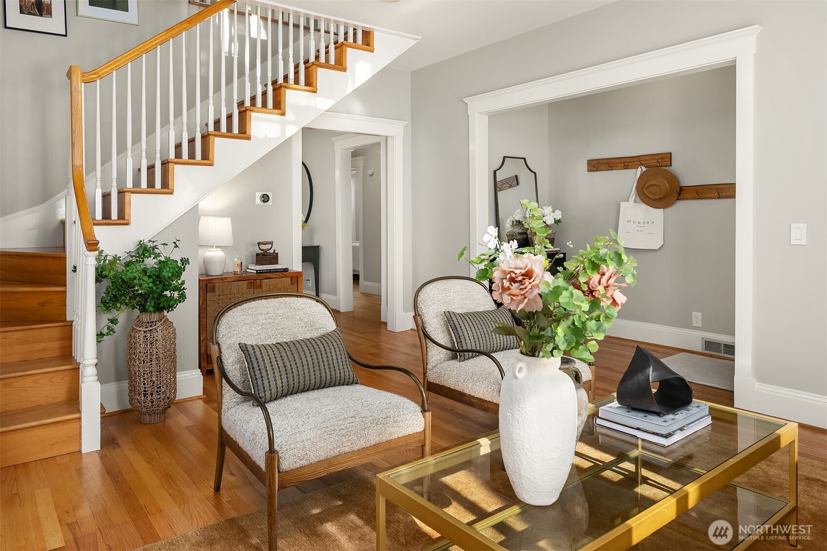 902 North 93rd Street Seattle, WA 98103 - Photo 6 of 34 a view of living room and dining room