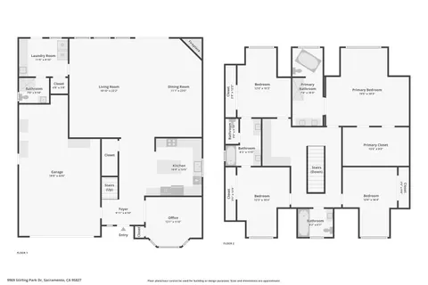 $799,000 | 9969 Stirling Park Drive, Sacramento, CA 95827