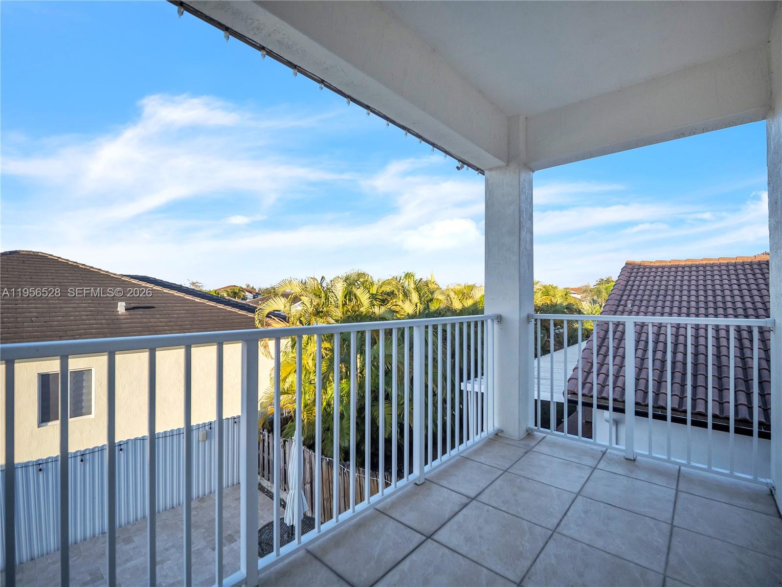 15541 Southwest 21st Terrace Miami, FL 33185 - Photo 23 of 34 a view of city from a balcony