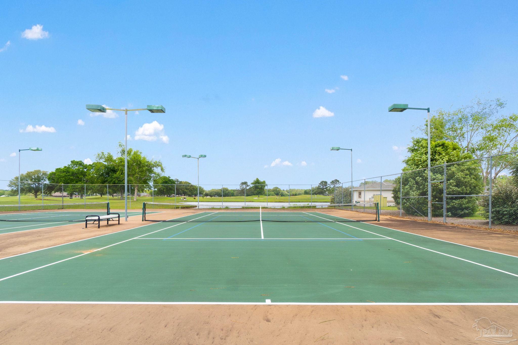5642 Berrybrook Circle Pace, FL 32571 - Photo 64 of 72 a view of a basketball court