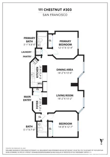 $1,145,000 | 111 Chestnut Street, Unit 303, San Francisco, CA 94111