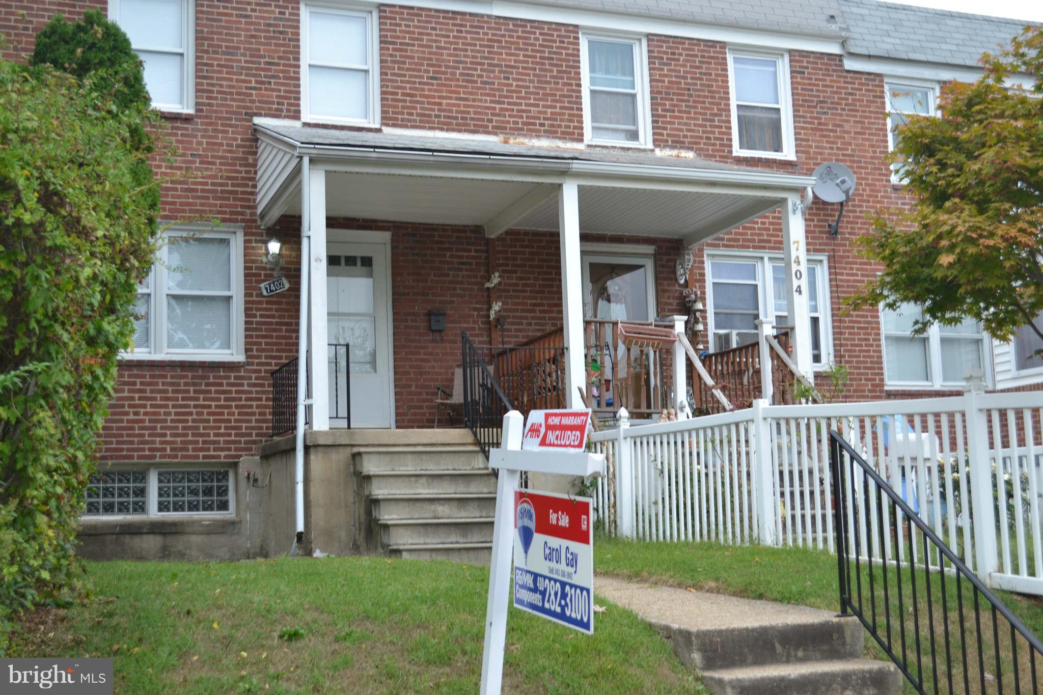 7402 Kirtley Road Baltimore, MD 21222 - Photo 1 of 1 Exterior (Front)