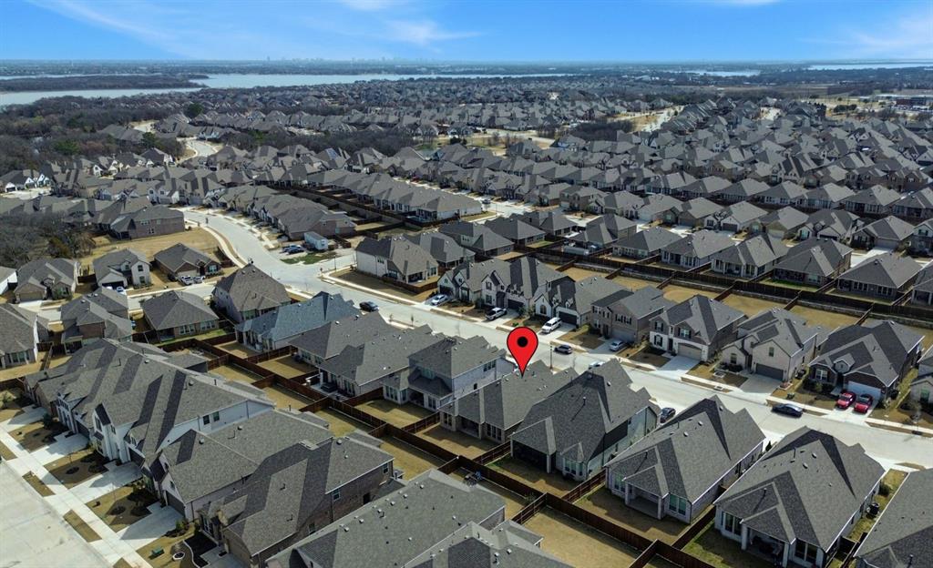 9317 Sunset Lane Oak Point, TX 75068 - Photo 29 of 40 an aerial view of multiple house