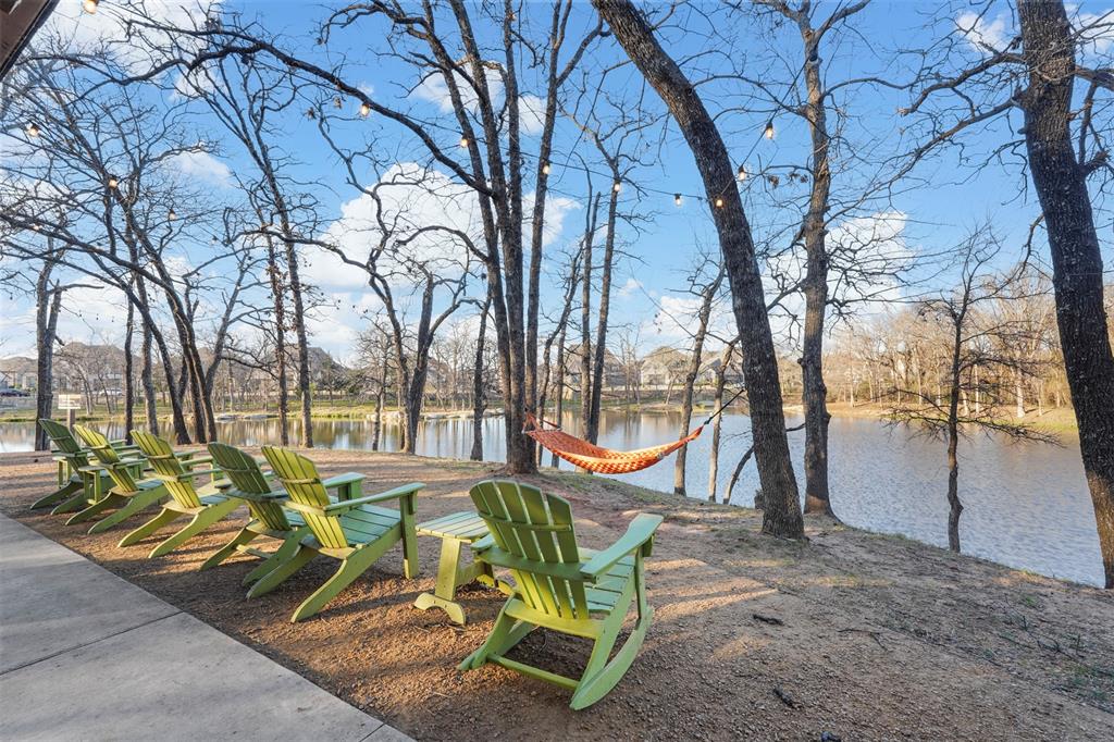 9317 Sunset Lane Oak Point, TX 75068 - Photo 39 of 40 a view of outdoor space with seating