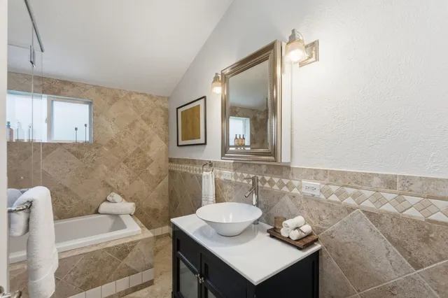 a view of a house with a garage