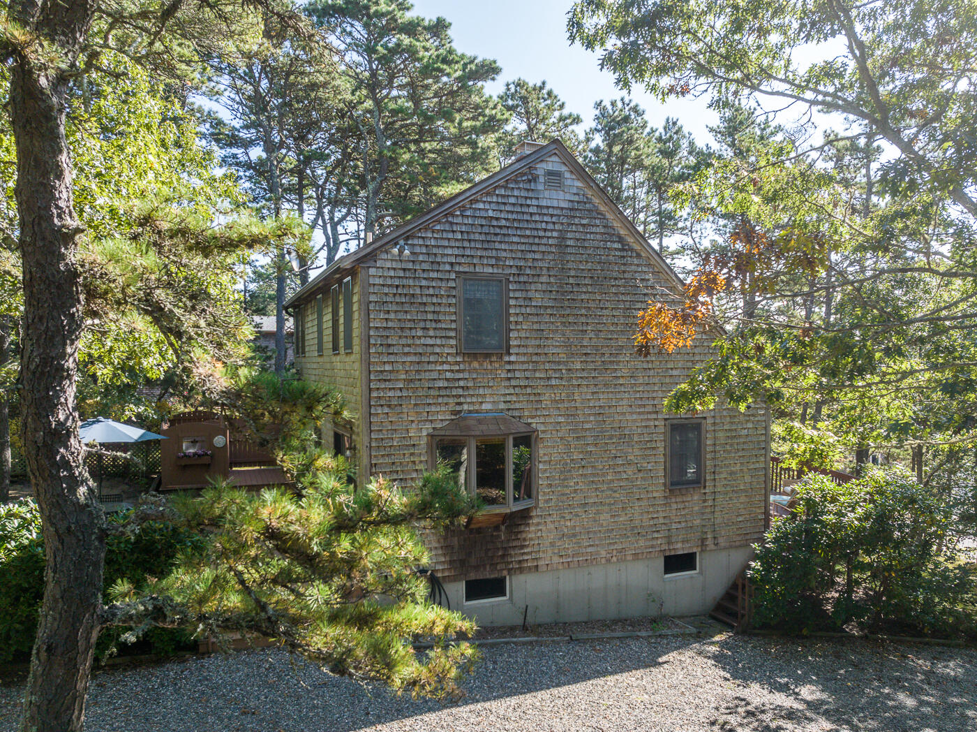 120 Chris Drive Wellfleet, MA 02667 - Photo 40 of 45 a view of a house with a yard