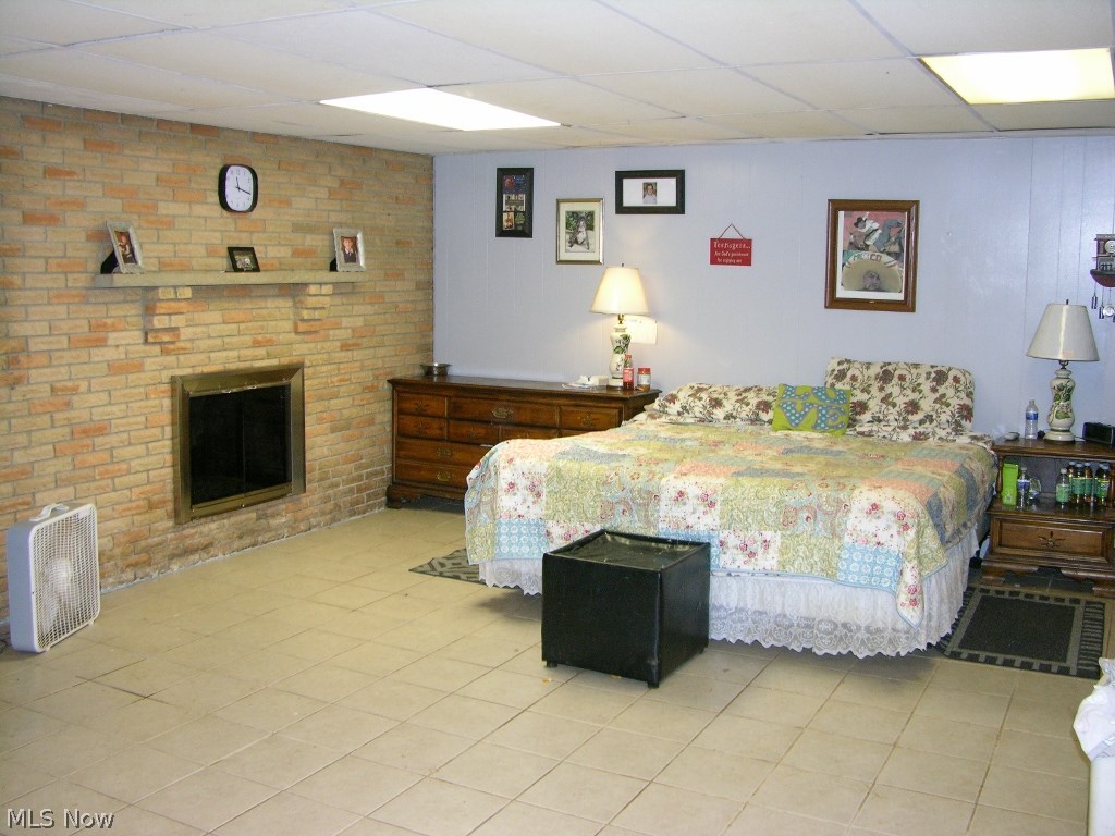 2788 Friendly Hill Road Friendly, WV 26146 - Photo 12 of 13 Master Bedroom or Family Room with Fireplace in Basement