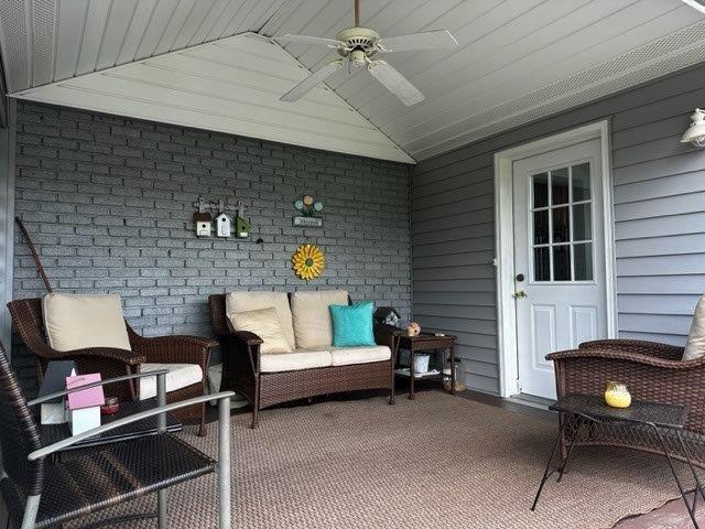 1321 Freeport Road Natrona Heights, PA 15065 - Photo 9 of 43 a living room with furniture and a lamp
