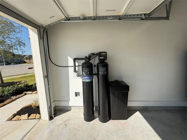 a view of water heater room