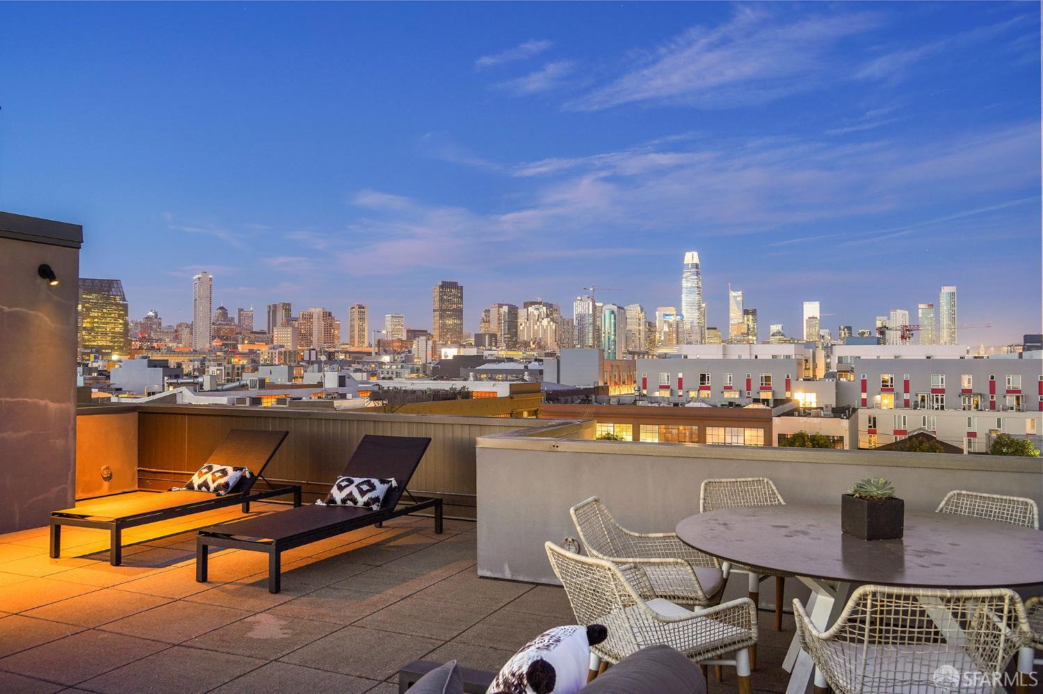 55 Sheridan San Francisco, CA 94103 - Photo 24 of 30 a view of a chairs and table in a terrace