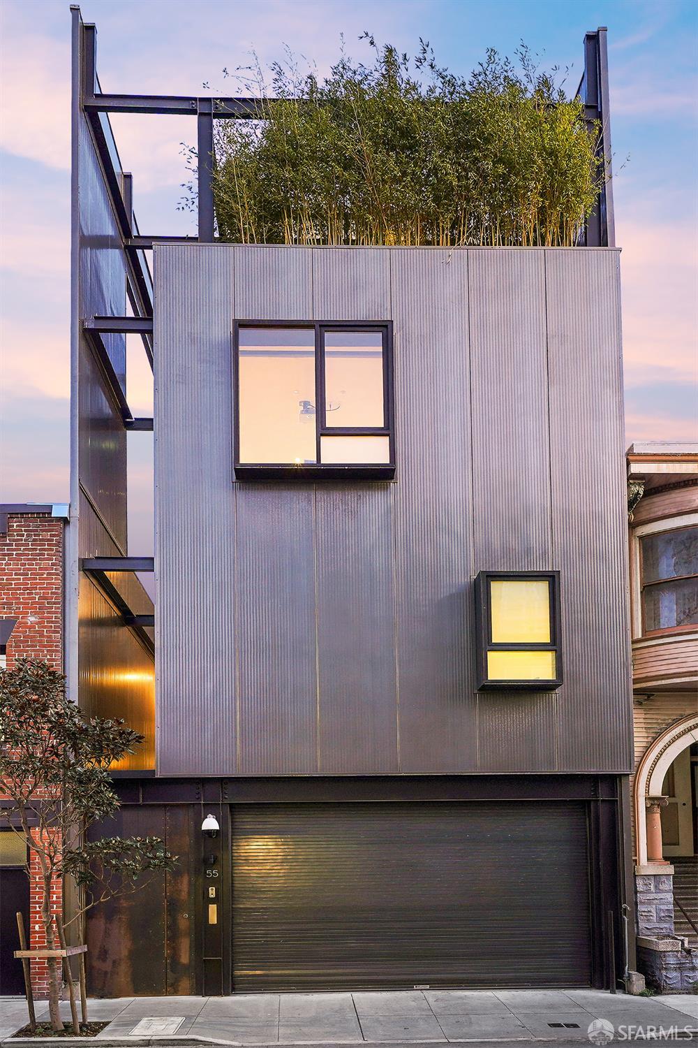 55 Sheridan San Francisco, CA 94103 - Photo 27 of 30 a view of a street with stairs and a car parked on the road