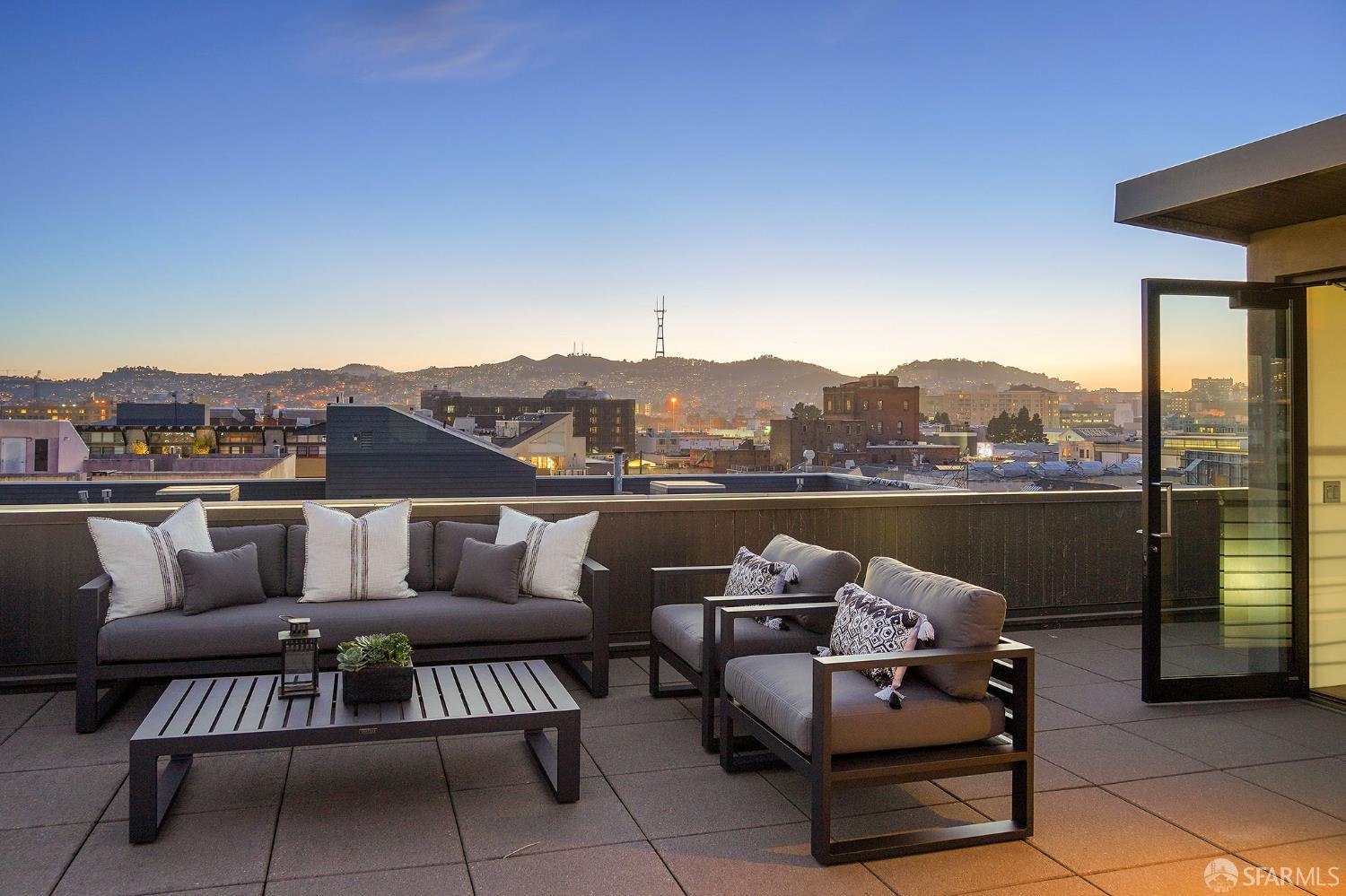 55 Sheridan San Francisco, CA 94103 - Photo 3 of 30 a terrace of a house with outdoor seating