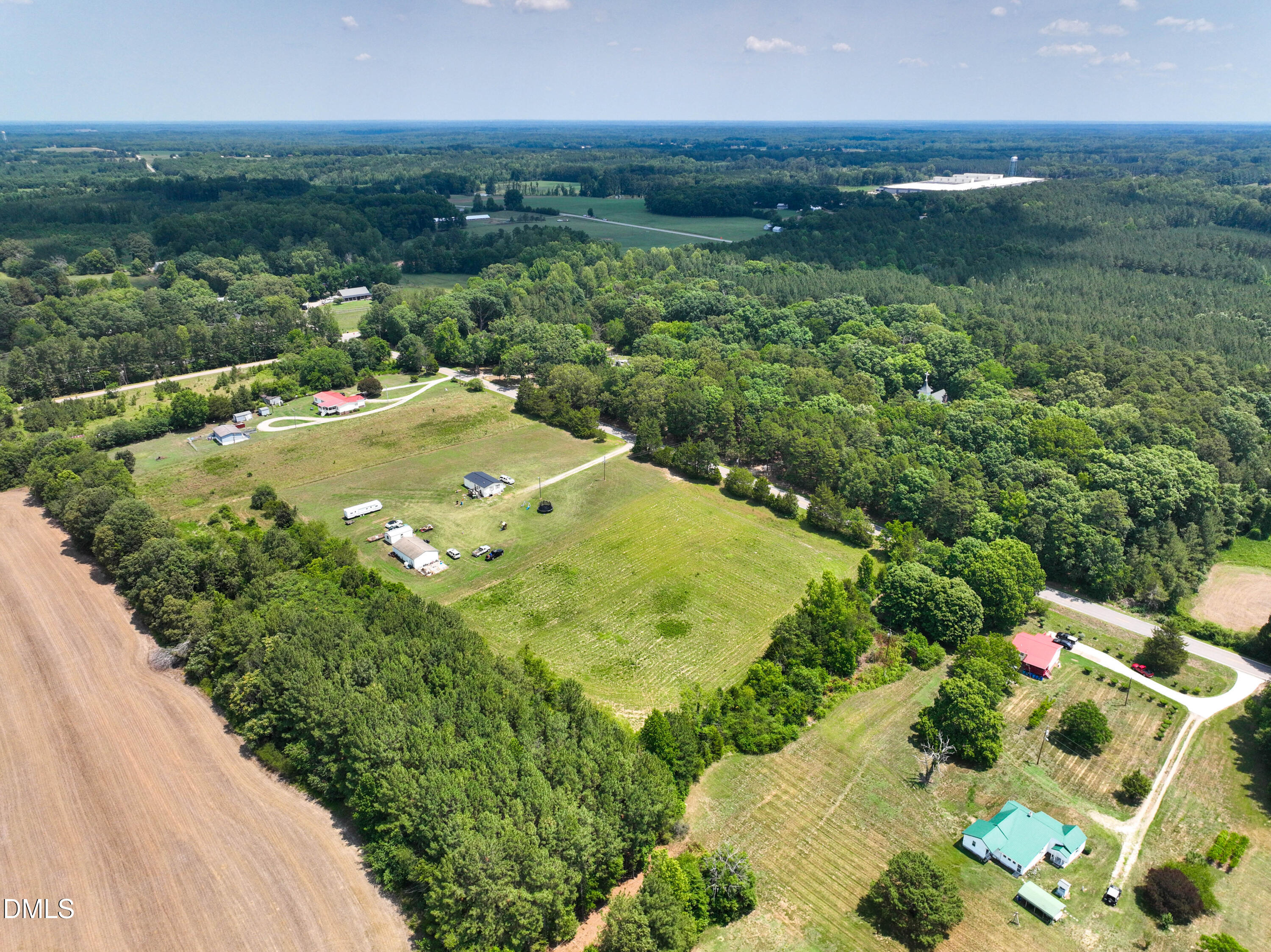1199 Ridgeway-Warrenton Road Norlina, NC 27563 - Photo 10 of 11 Top drone view