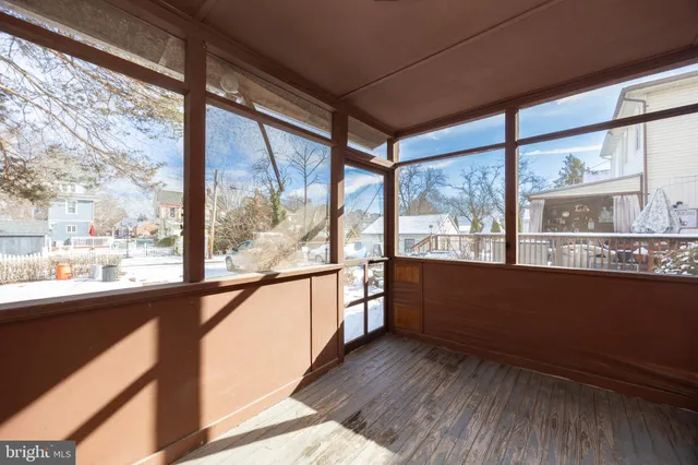 a view of a city from a balcony