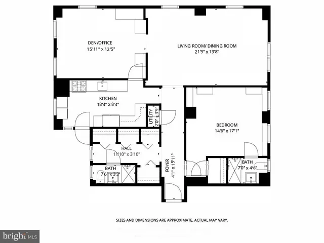 a view of a city with tall buildings