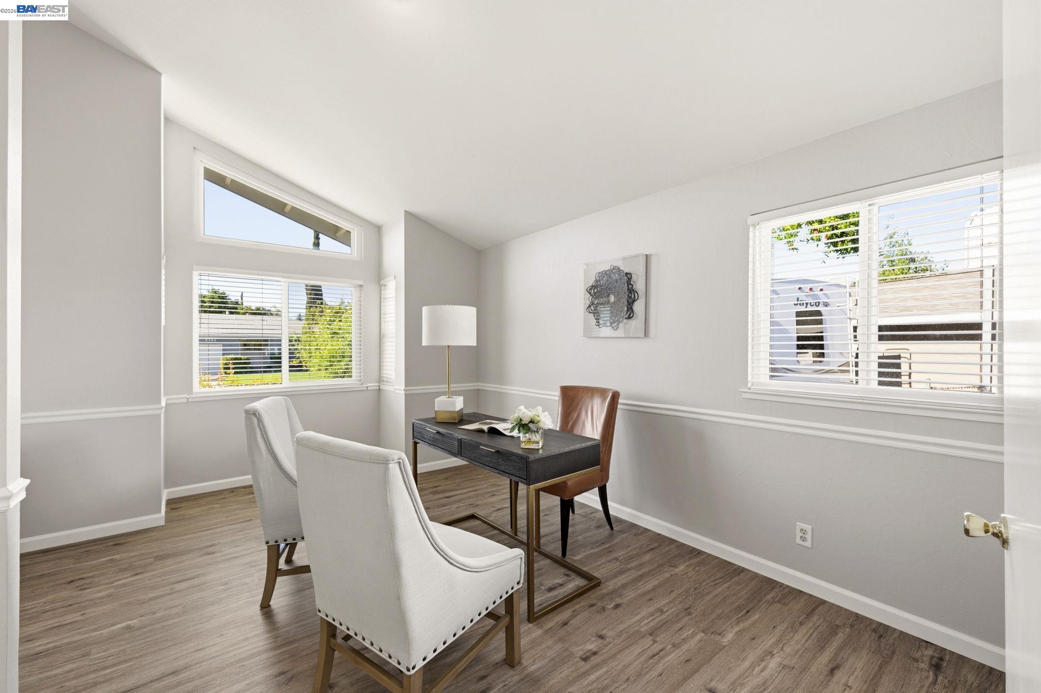 4352 Davis Way Livermore, CA 94550 - Photo 27 of 37 a view of a dining room with furniture and windows